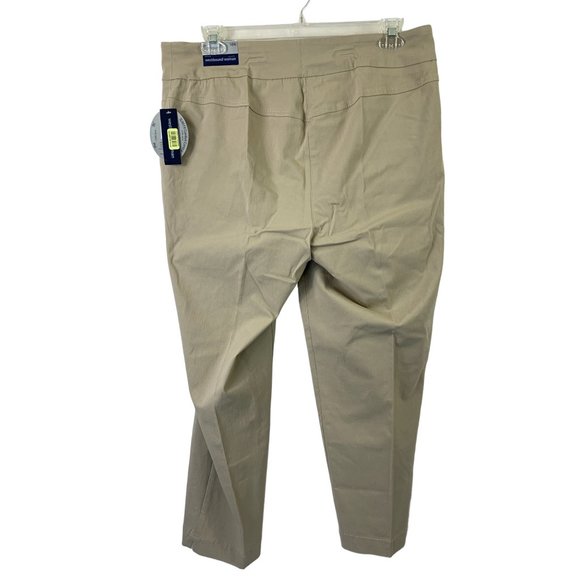 Westbound Women's Tan Ankle Pants - Picture 2 of 7